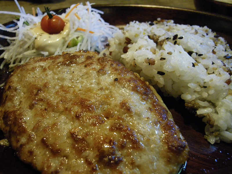 びっくりドンキーのハンバーグディッシュ